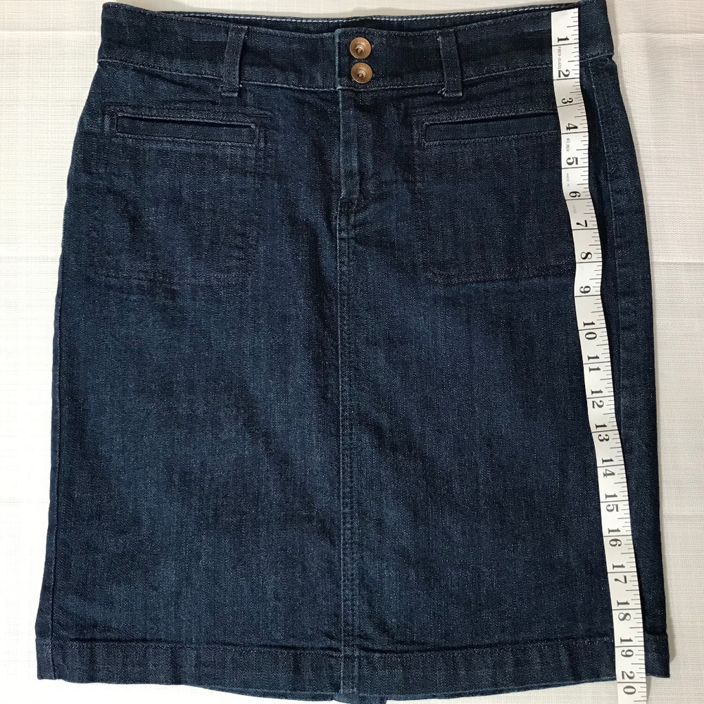 Banana Republic denim pencil skirt